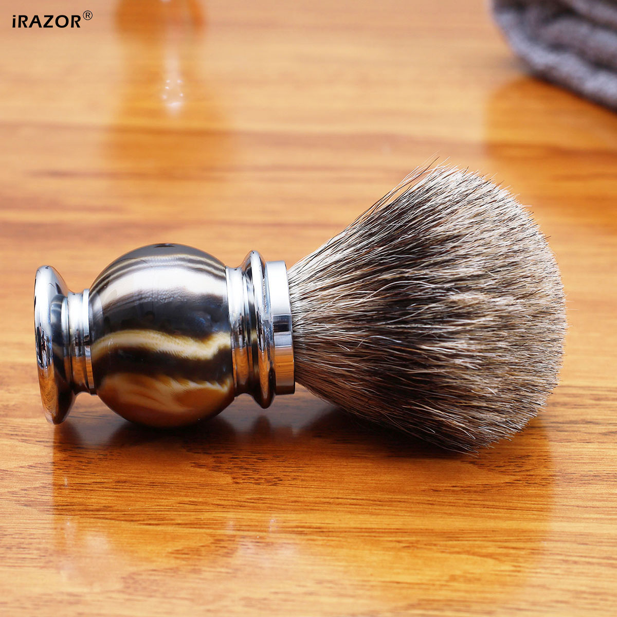 iRAZOR Silvertip Shaving Brush - Men'S Grooming Essentials review and price