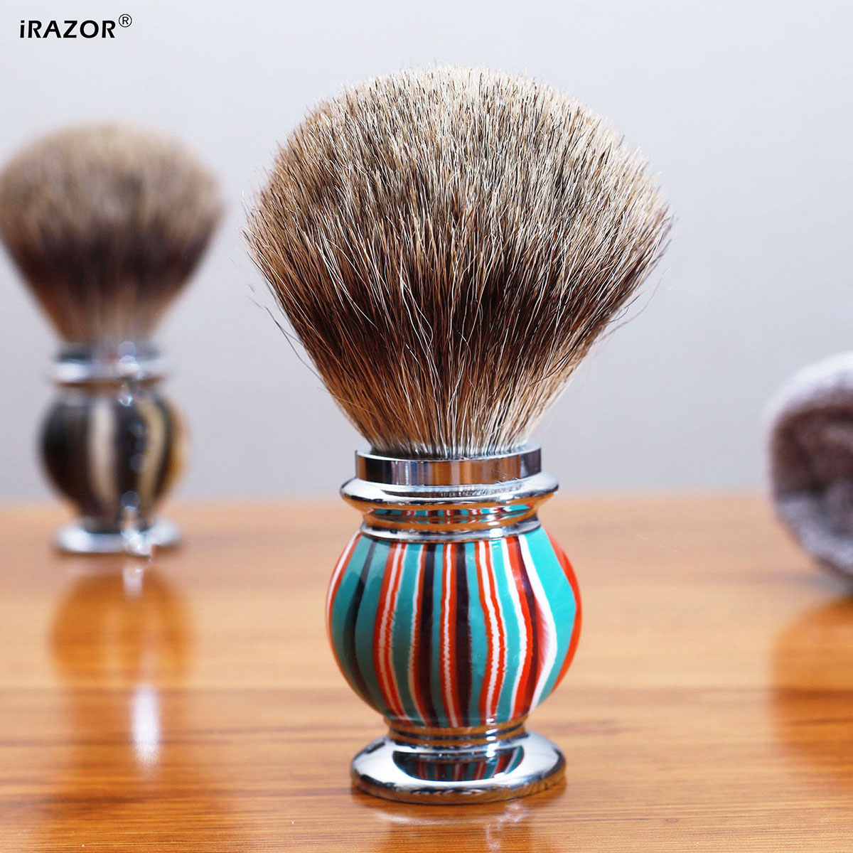 iRAZOR Silvertip Shaving Brush - Men'S Grooming Essentials review and price