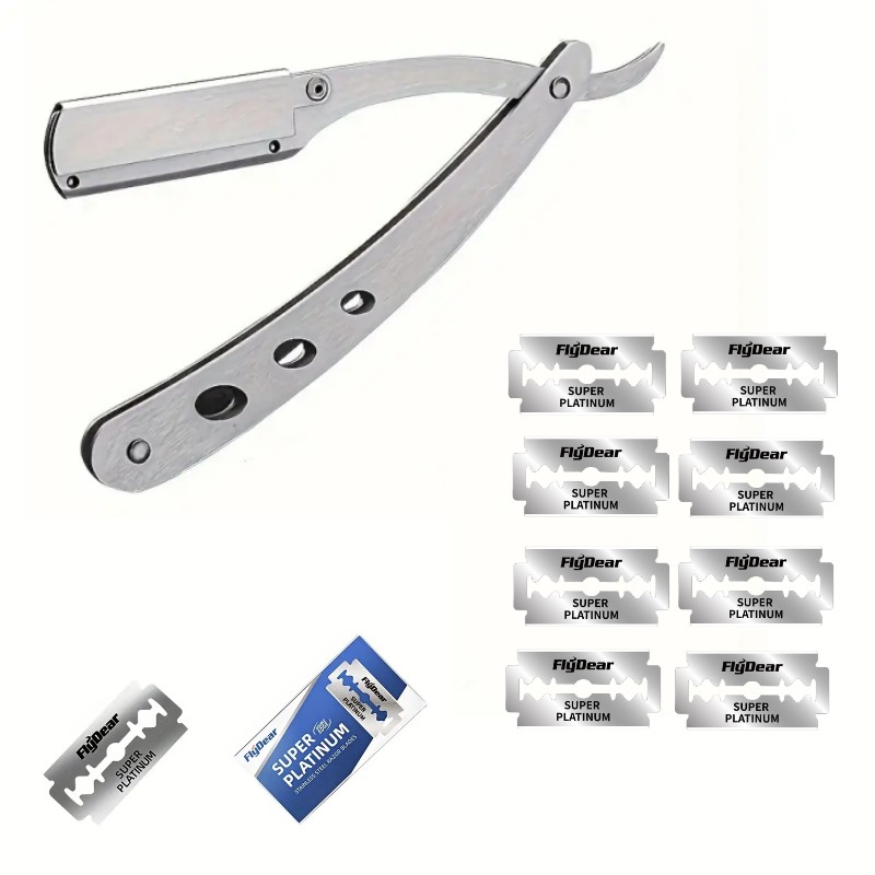 Hair Removal Knife Men Shaves  - Straight Razor Safety review and price