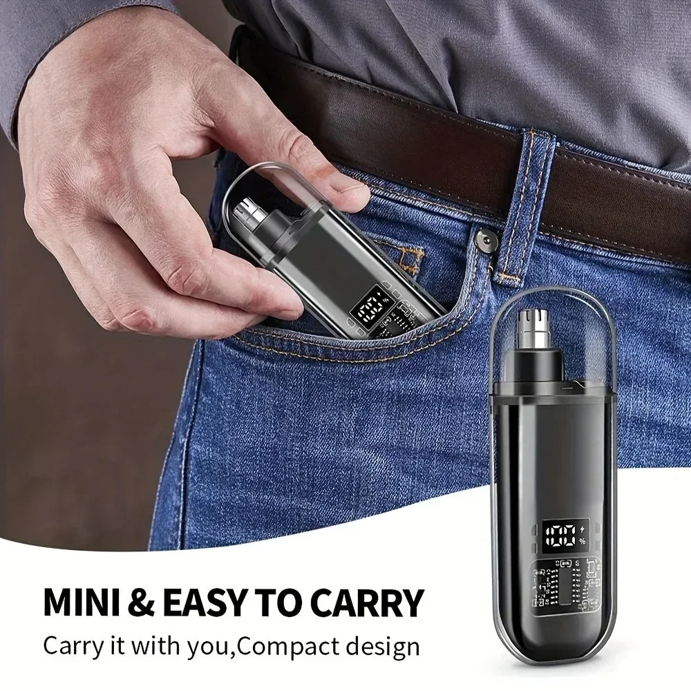 Nose Ear Hair Trimmer Electric - Men'S Grooming Hair Removal review and price